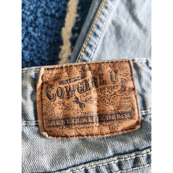 Cowgirl Up Jeans Women's Light Wash Boot Cut sz 10 - Picture 7 of 11